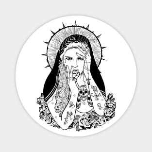 Tattooed Madonna Magnet